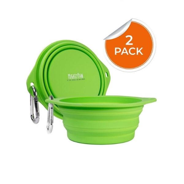 Mighty Paw Collapsible Travel Dog Bowl