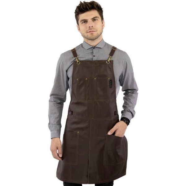 Leather Woodworking Apron